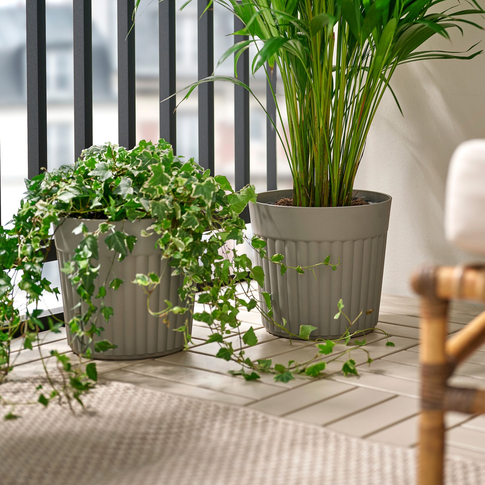 Sleva až 50 % na vybrané venkovní květináče.