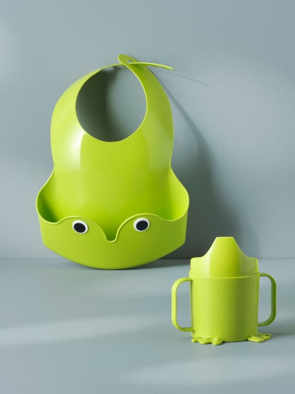 Śliniaki i naczynia dla niemowląt