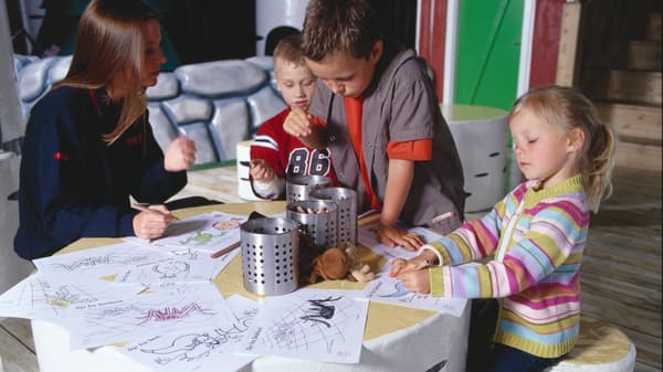 Småland kids playing