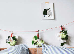 An easy guide to making your own flower garland IKEA CA