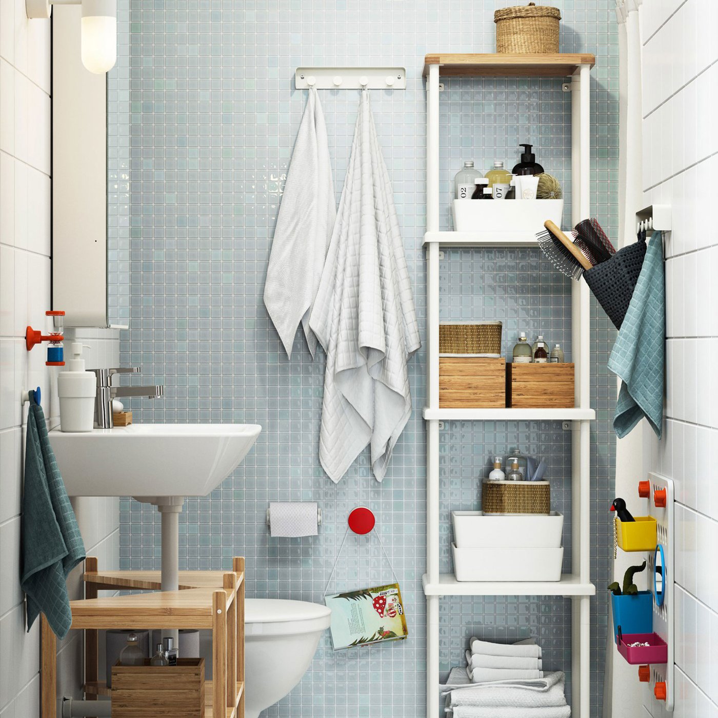 Space-saving storage for all the family - IKEA