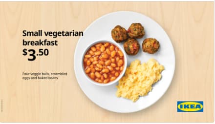 small veg breakfast