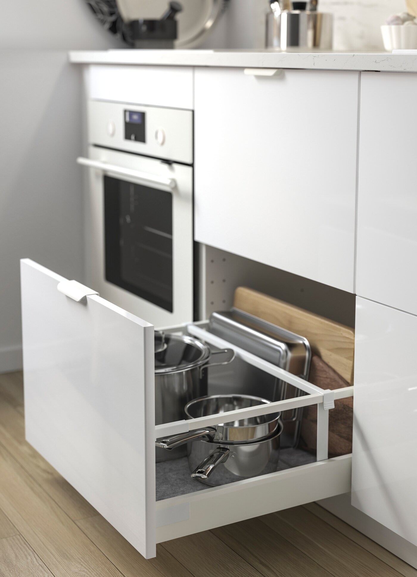 Four brilliant white kitchens IKEA Spain