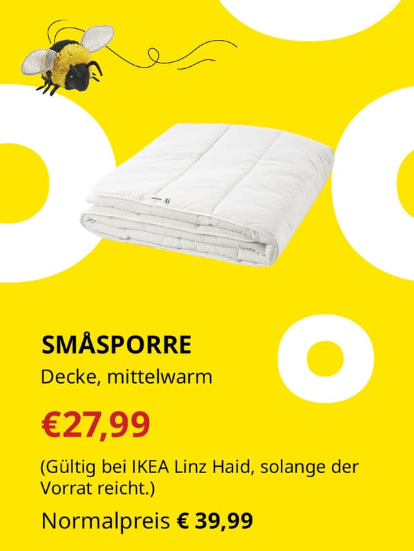 SMÅSPORRE Decke, mittelwarm €27,99 statt €39,99
