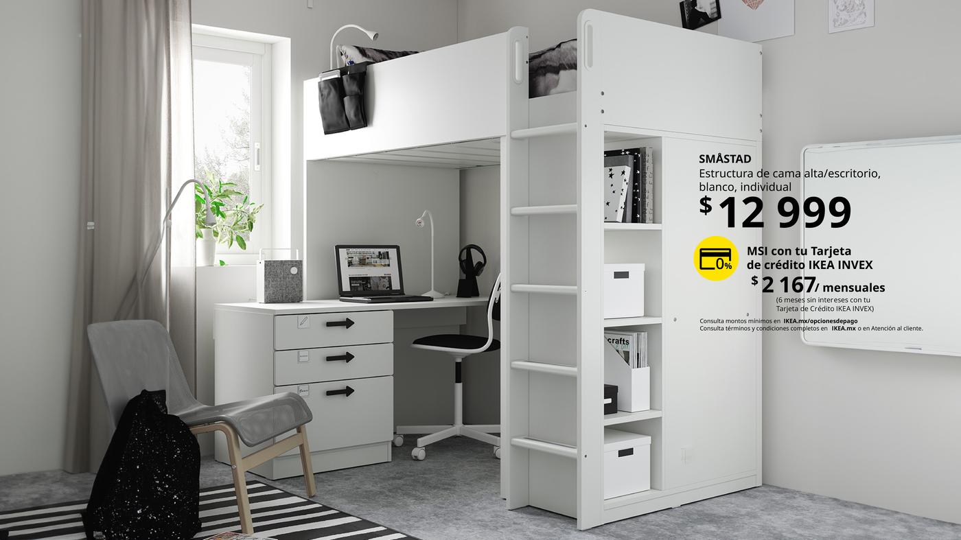 SMASTAD, estructura de cama alta