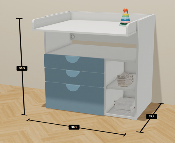 SMÅSTAD storage bundles