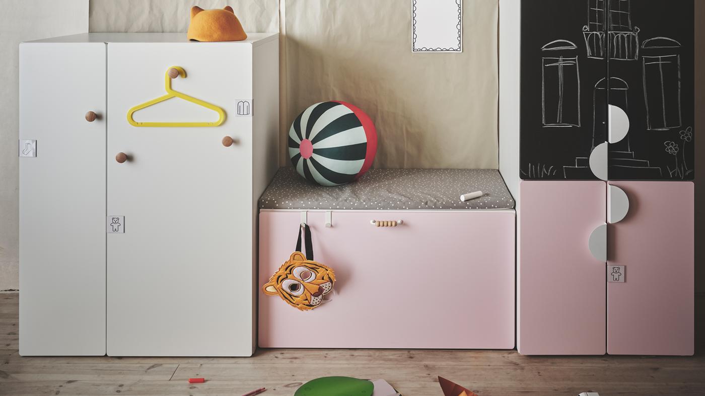 本物保証 イケア 子供用収納 洋服タンス 押入れ収納