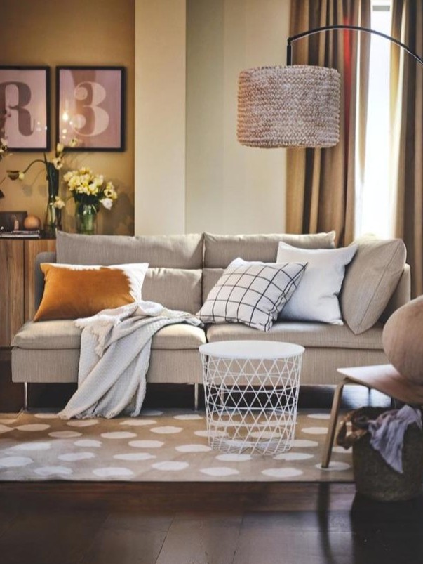 SÖDERHAMN so3 with open end/Hillared beige 

