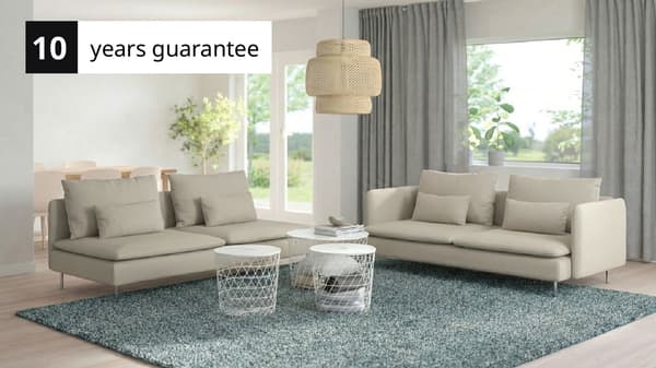 SÖDERHAMN sofa set