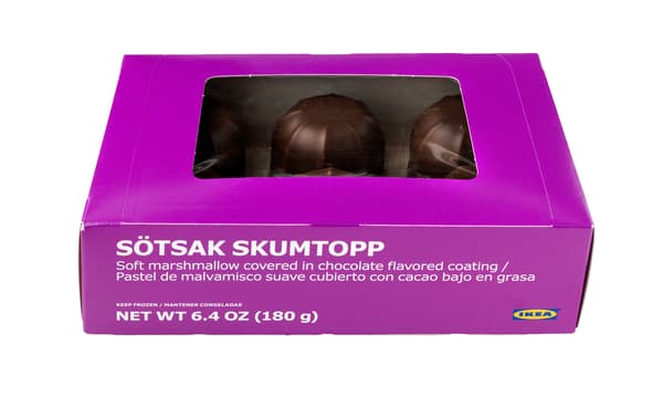 SÖTSAK SKUMTOPP -vaahtopallot