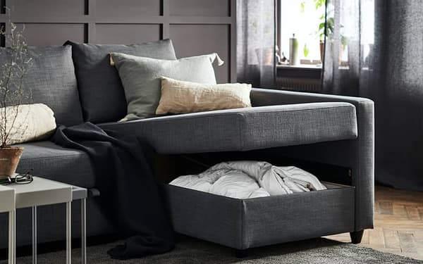 sofa bed with storage