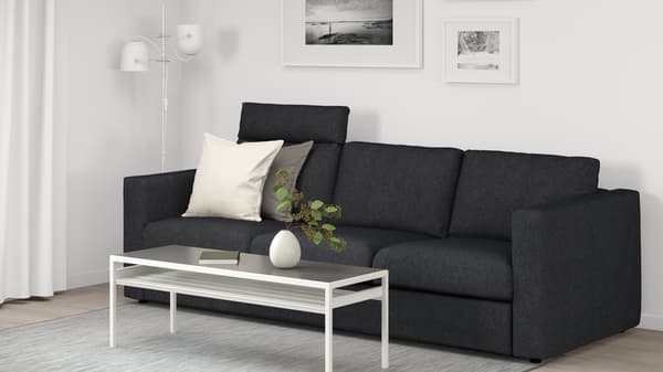 sofa with coffee table