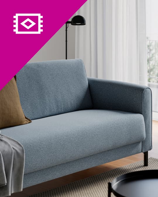 Sofás IKEA.