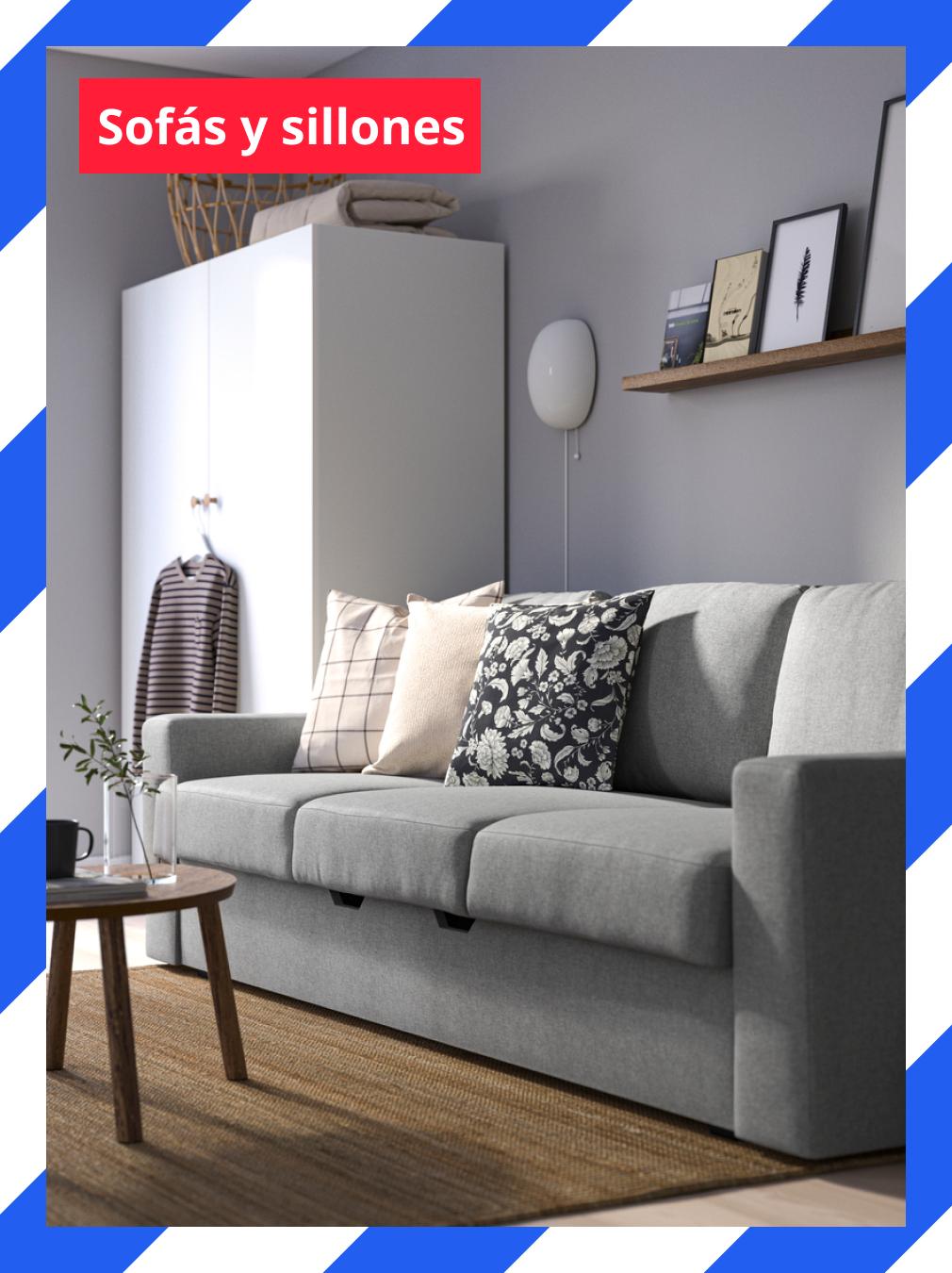 Sofás y sillones cómodos y funcionales, ideales para living y espacios de descanso en el hogar.