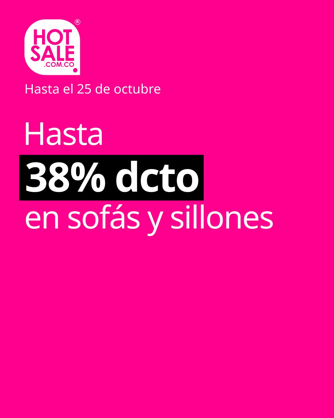 Sofás y sillones en Hot Sale