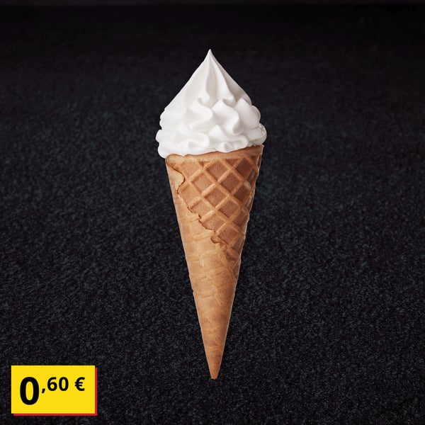 Soft vanilla ice cream