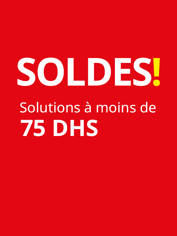 SOLDES à moins de 75DH