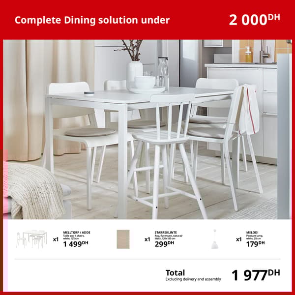 Solution under 2000 DH