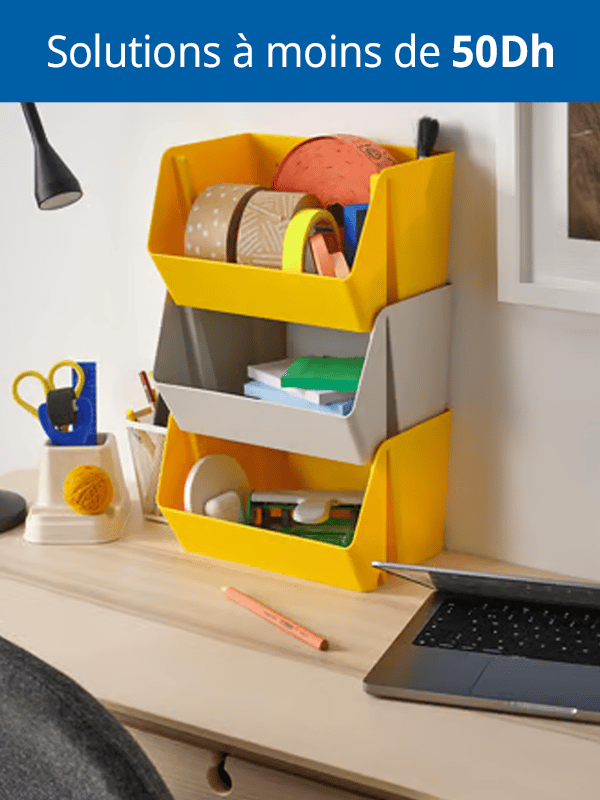 Solutions à moins de 50 dh