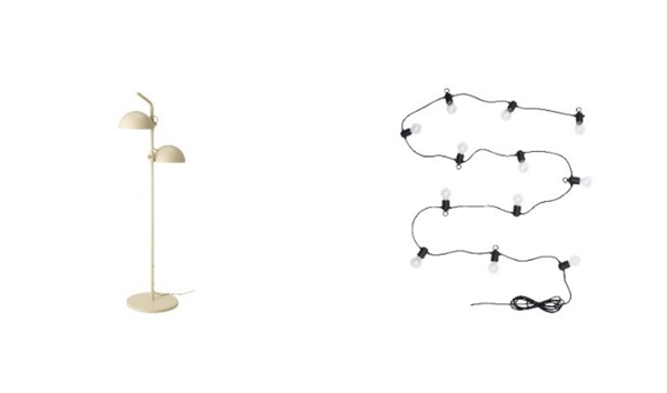 SOLVINDEN light chain and lamp