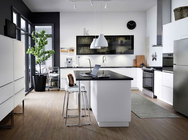 Sometimes the best workspace is in the kitchen