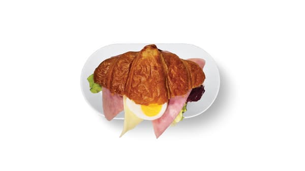 Sonkás-sajtos croissant