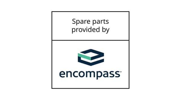 Spare parts provided by encompass logo