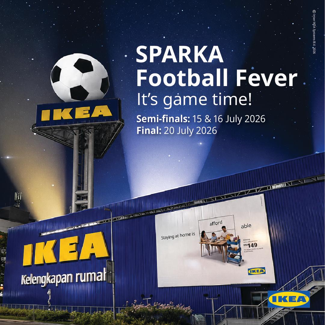 SPARKA Football fever at Swedish Restaurant IKEA Damansara