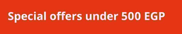 Special offers under 500 EGP