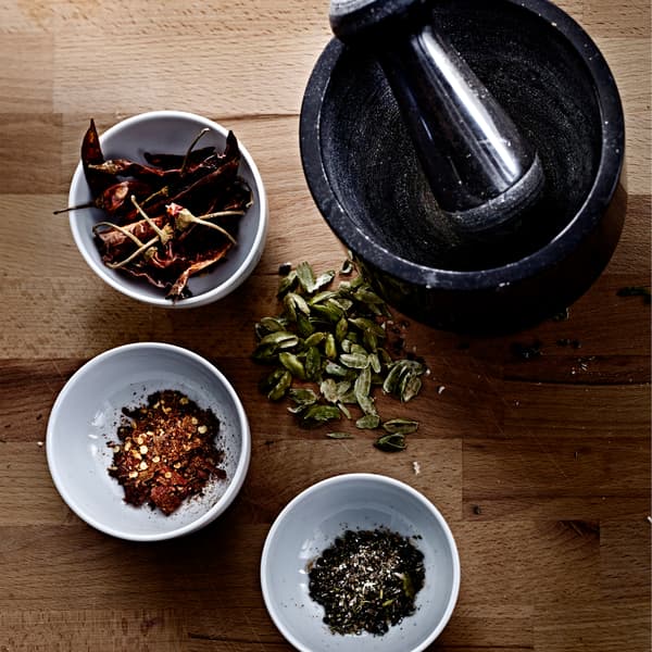 Spices give lots more flavour if your grind up whole ones right when you want to use them.