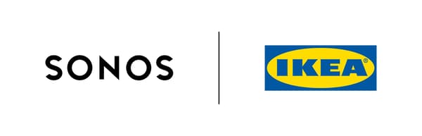 Spoločné logo Sonos a IKEA.