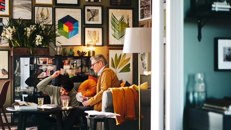 Spolubydlení dvou generacích a dvou stylů