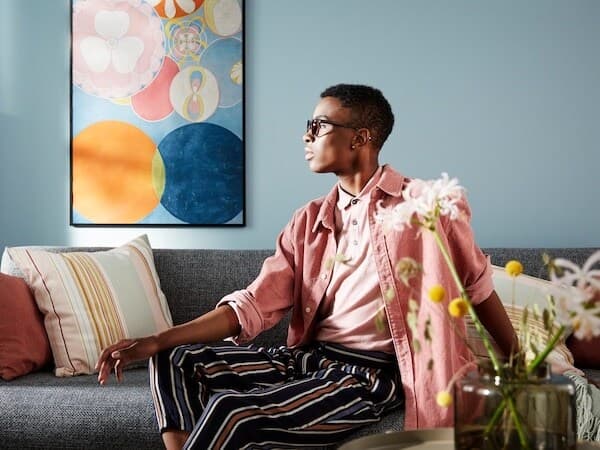 Spring fashion for the living room