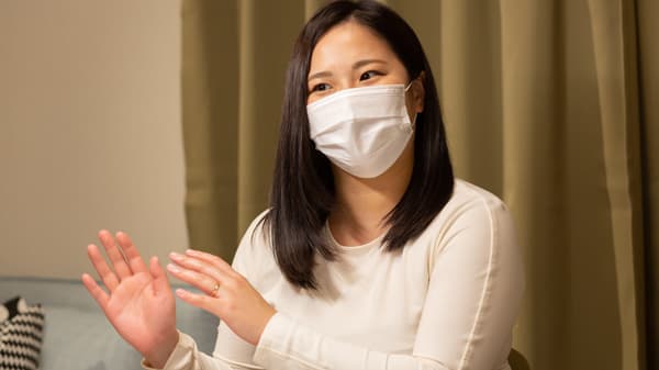 ソーシャルワーカーの小野崎さん