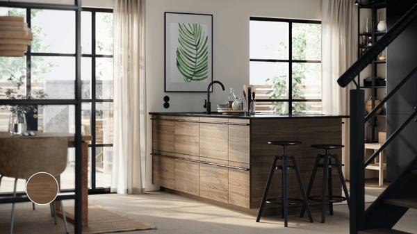 STENSTA fronts

Light, modern and practical. The vibrant grain pattern provides a natural look. Suitable for the METOD system