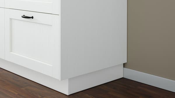STENSUND blanc pieds plinthes