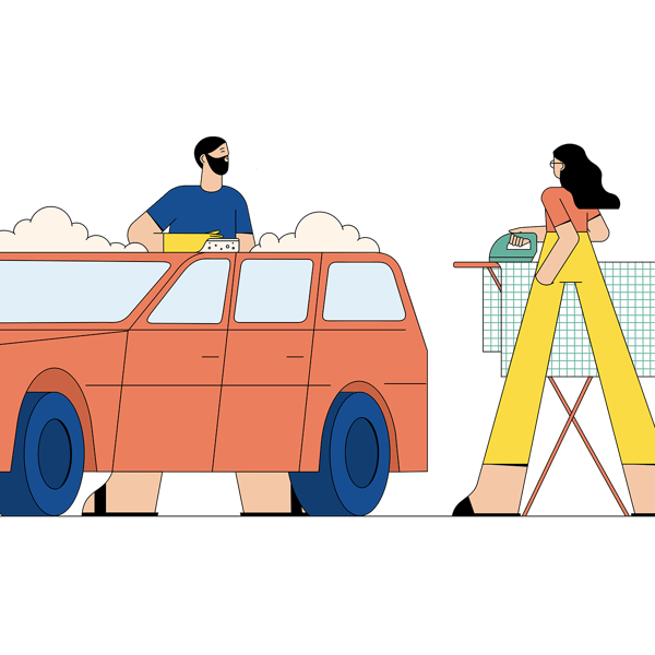 Stereotypy v domácnosti platí stále - ilustrace.