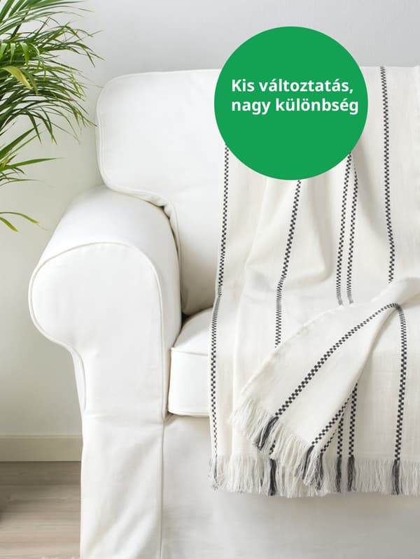 STINAMAJ takaró megújuló pamutból.
