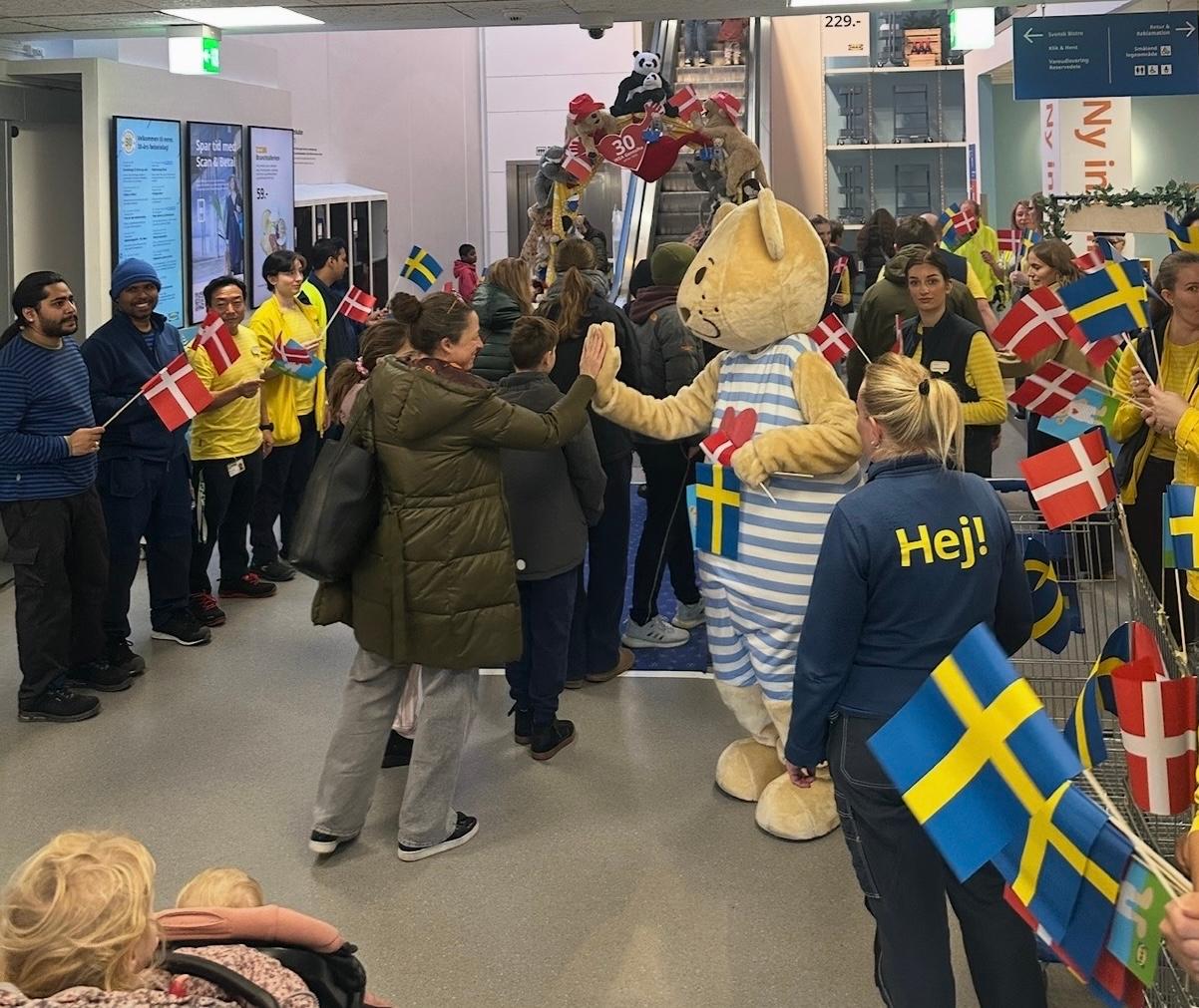 Stor velkomst
