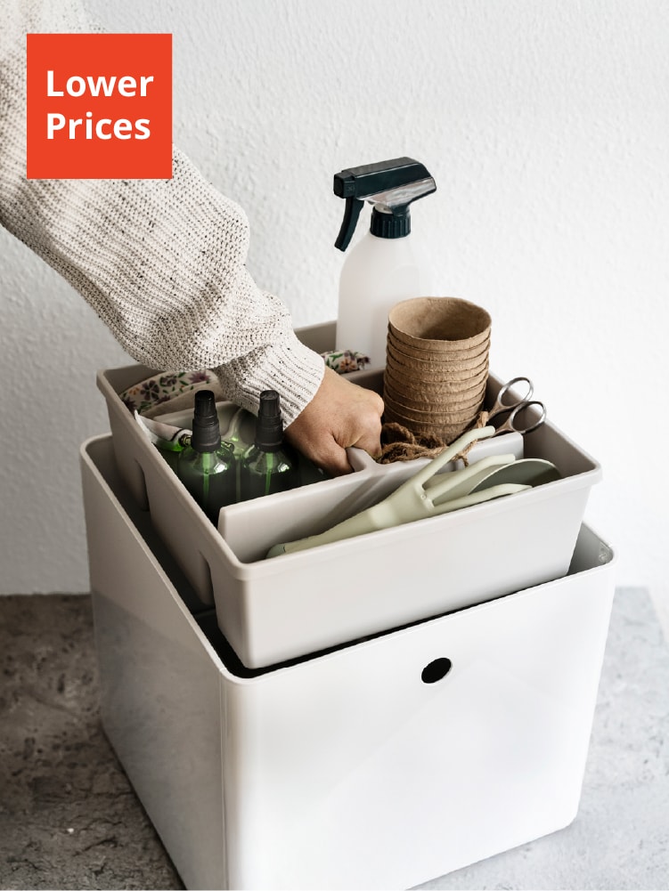 Storage boxes & baskets at Lower prices
