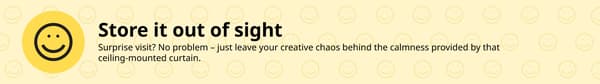 Store it out of sight