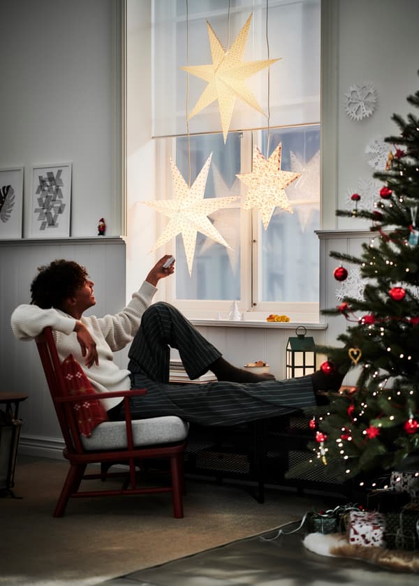 Stralend de feestdagen in met sfeervolle kerstaccessoires en -verlichting van IKEA 