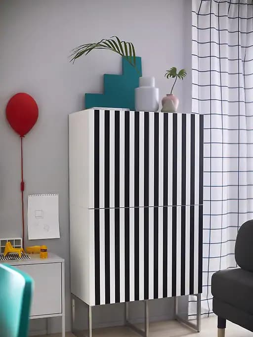 Stylish storage for a small space