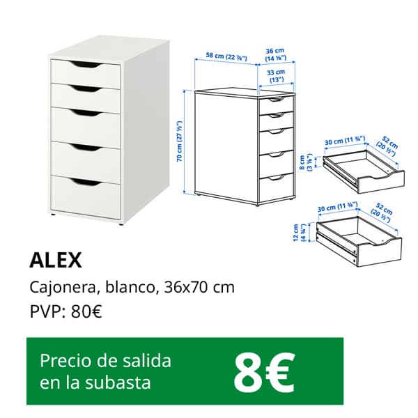 subasta cajonera
