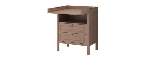 SUNDVIK changing table/chest