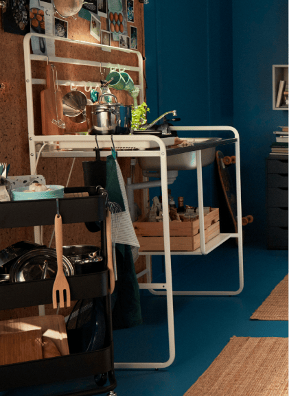 SUNNERSTA Mini-kitchen, 112x56x139 cm