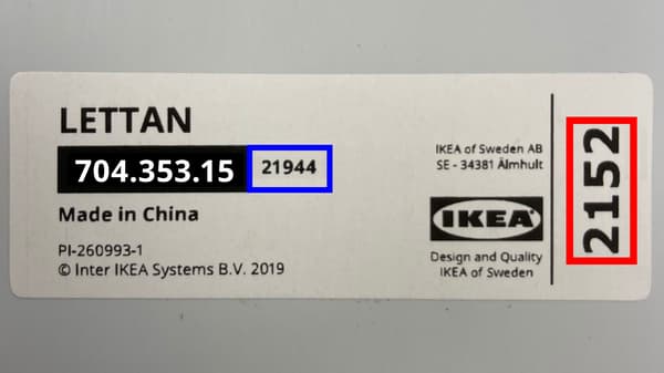 supplier number