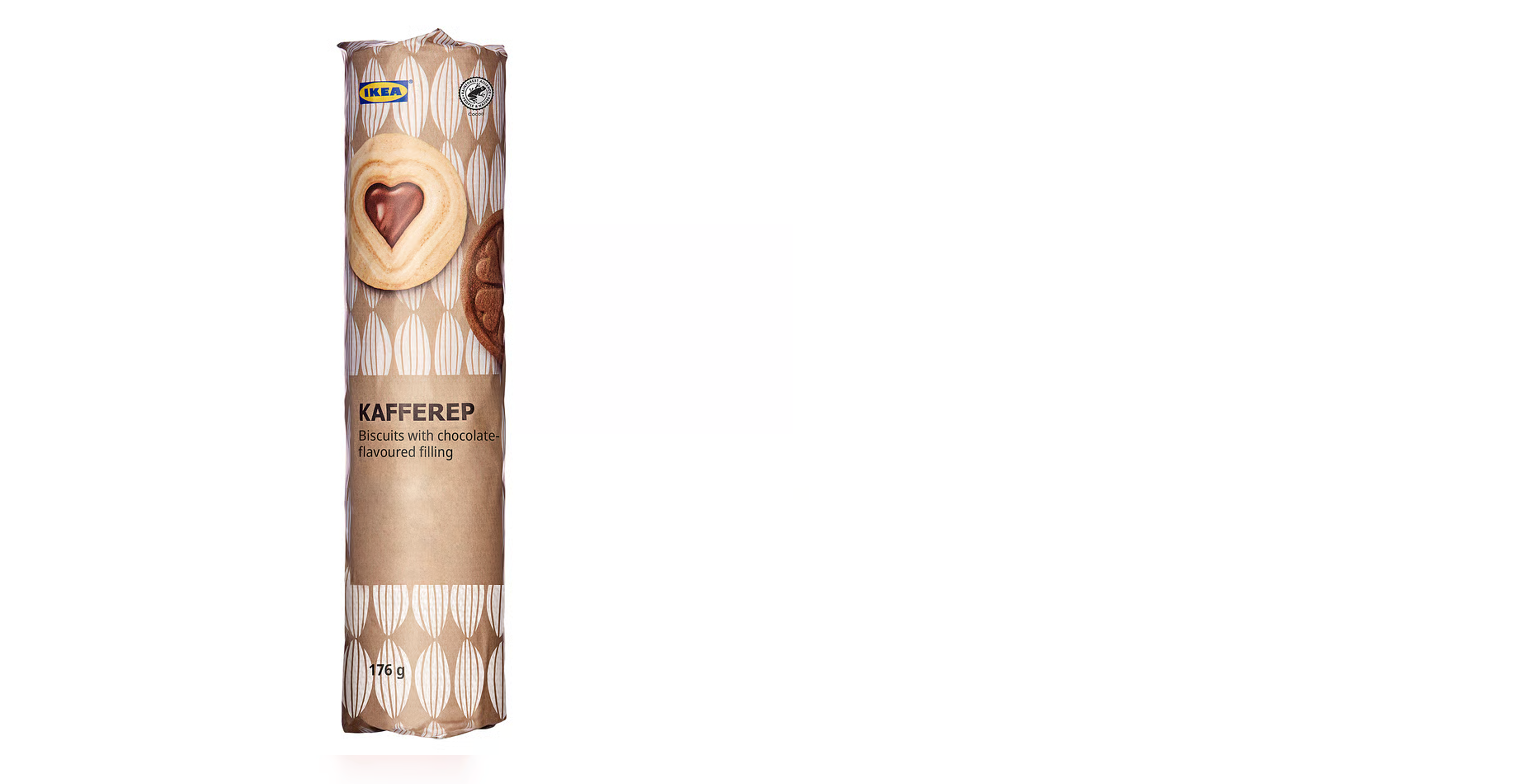 Sušenky, s náplní s čokoládou