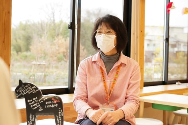 施設スタッフの松井さん