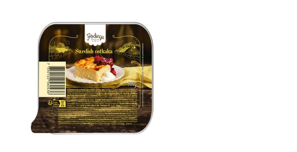 švédský koláč ve stylu cheesecake